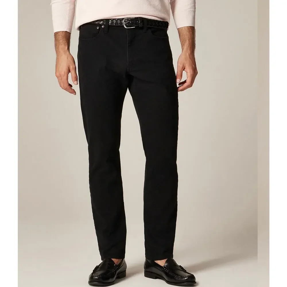 J. Crew 770 Straight-fit Bergen five-pocket pant in Black NWT size 30/30